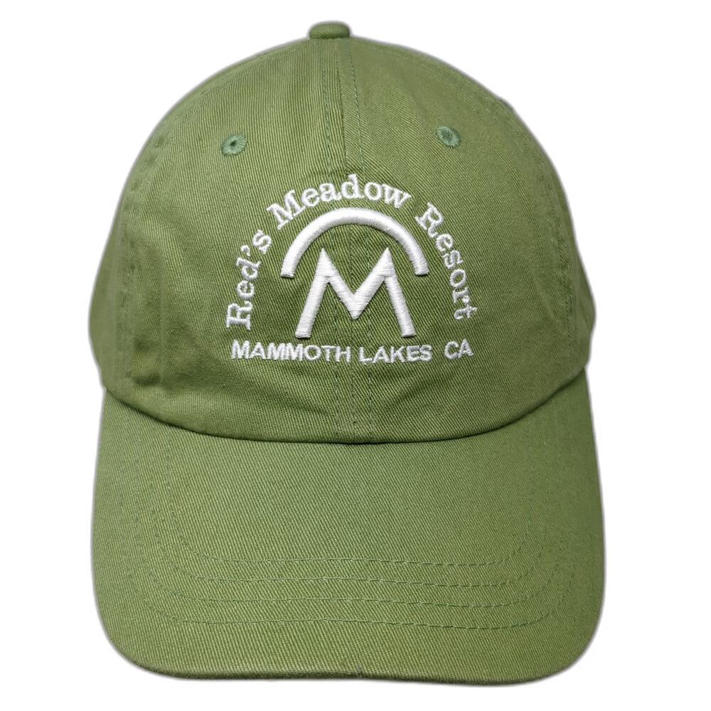 Paramount Baseball Cap Green One Size Reds Meadow Resort Mammoth Lakes CA Hat